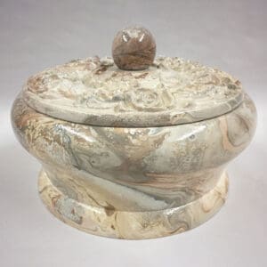 Alabaster Rose Box